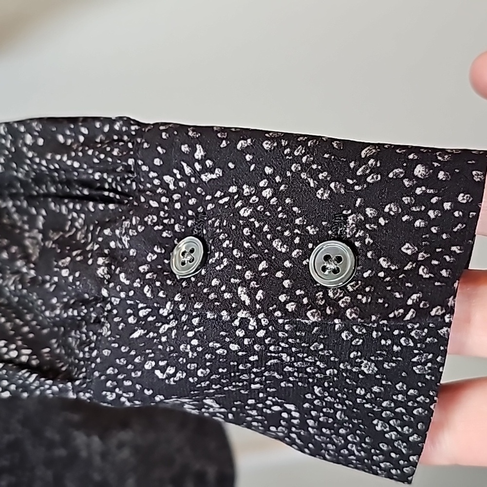 Rails Roslyn Slate Python Blouse Top Luxe Satin C… - image 8